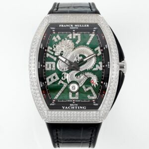 Franck Muller Vanguard ABF factory green dial Replica Watch - Best Quality Replica Watches UK Swiss Watch Brands 1:1 Replica Fake Watch