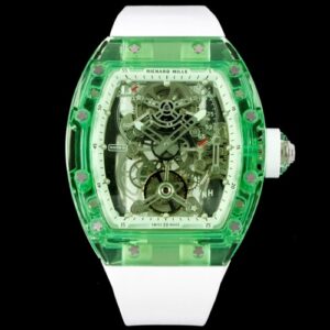 Richard Miller RM56-01 RM Factory Tourbillon Green Case Replica Watch - Best Quality Replica Watches UK Swiss Watch Brands 1:1 Replica Fake Watch