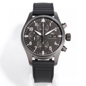 IWC Pilot IW388106 TW Factory Black Strap Replica Watch - Best Quality Replica Watches UK Swiss Watch Brands 1:1 Replica Fake Watch