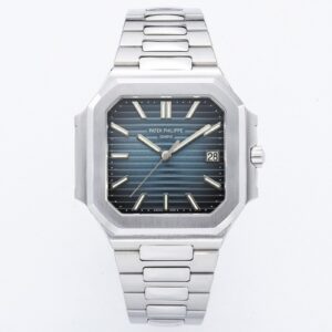 Patek Philippe CUBITUS 7128-1G-001 PPF Factory Blue Dial Replica Watch - Best Quality Replica Watches UK Swiss Watch Brands 1:1 Replica Fake Watch