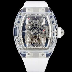 Richard Miller RM56-01 RM Factory Tourbillon White Bezel Replica Watch - Best Quality Replica Watches UK Swiss Watch Brands 1:1 Replica Fake Watch