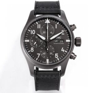 IWC Pilot IW388106 TW Factory Black Dial Replica Watch - Best Quality Replica Watches UK Swiss Watch Brands 1:1 Replica Fake Watch