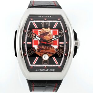 Franck Muller Vanguard ABF factory black bezel Replica Watch - Best Quality Replica Watches UK Swiss Watch Brands 1:1 Replica Fake Watch