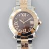 Chopard HAPPY DIAMONDS 278488-9003 YF Factory Two-tone Strap Replica Watch - Best Quality Replica Watches UK Swiss Watch Brands 1:1 Replica Fake Watch