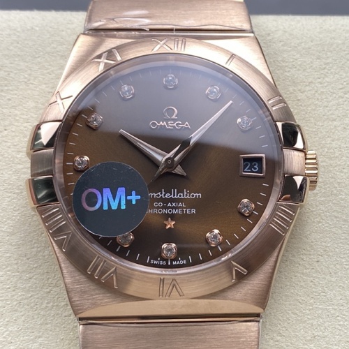 Omega Constellation 123.50.38.21.63.001 OM Factory Replica Watch - Best Quality Replica Watches UK Swiss Watch Brands 1:1 Replica Fake Watch