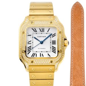Cartier Santos WJSA0013 BV factory 35.1MM Replica Watch - Best Quality Replica Watches UK Swiss Watch Brands 1:1 Replica Fake Watch
