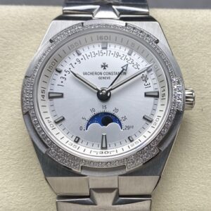Vacheron Constantin Overseas 4000V-B918 GR Factory Stainless Steel Crown Replica Watch - Best Quality Replica Watches UK Swiss Watch Brands 1:1 Replica Fake Watch