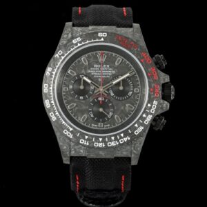 Rolex Daytona DIW factory black strap Replica Watch - Best Quality Replica Watches UK Swiss Watch Brands 1:1 Replica Fake Watch