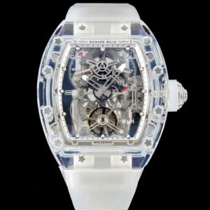 Richard Miller RM56-01 RM Factory Tourbillon Transparent Case Replica Watch - Best Quality Replica Watches UK Swiss Watch Brands 1:1 Replica Fake Watch