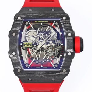 Richard Mille RM35-02 ZF Factory Red Rubber V7 Replica Watch - Best Quality Replica Watches UK Swiss Watch Brands 1:1 Replica Fake Watch