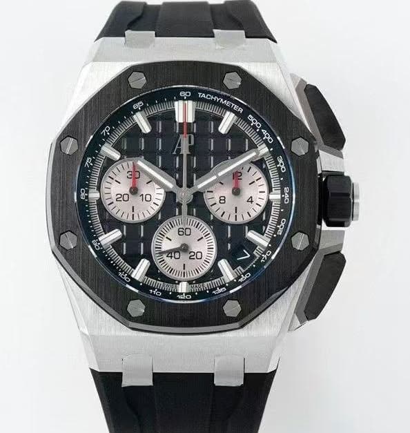 Audemars Piguet Royal Oak Offshore 26420SO.OO.A002CA.01 APS Factory Rubber Strap Replica Watch - Best Quality Replica Watches UK Swiss Watch Brands 1:1 Replica Fake Watch