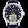 Patek Philippe Tourbillon RMS Factory Leather Strap Replica Watch - Best Quality Replica Watches UK Swiss Watch Brands 1:1 Replica Fake Watch
