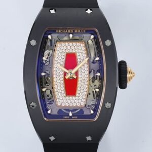 Richard Mille Ladies RM07-01 ZF Factory Black Ceramics Replica Watch - Best Quality Replica Watches UK Swiss Watch Brands 1:1 Replica Fake Watch