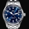 IWC Pilot IW327016 V9 Factory Stainless Steel Strap Replica Watch - Best Quality Replica Watches UK Swiss Watch Brands 1:1 Replica Fake Watch