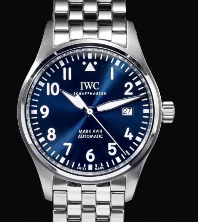 IWC Pilot IW327016 V9 Factory Stainless Steel Strap Replica Watch - Best Quality Replica Watches UK Swiss Watch Brands 1:1 Replica Fake Watch