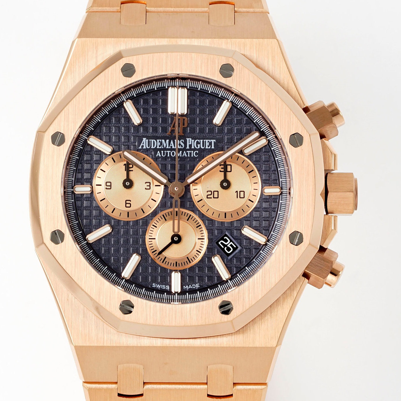 Audemars Piguet Royal Oak 26331OR.OO.1220OR.01 APW Factory Date Display Replica Watch - Best Quality Replica Watches UK Swiss Watch Brands 1:1 Replica Fake Watch