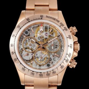 Rolex Daytona ADG Factory Rose Gold Strap Replica Watch - Best Quality Replica Watches UK Swiss Watch Brands 1:1 Replica Fake Watch