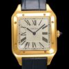 Cartier Santos WGSA0108 F1 Factory Leather Strap Replica Watch - Best Quality Replica Watches UK Swiss Watch Brands 1:1 Replica Fake Watch