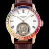 Patek Philippe Tourbillon RMS Factory Rose Gold Replica Watch - Best Quality Replica Watches UK Swiss Watch Brands 1:1 Replica Fake Watch