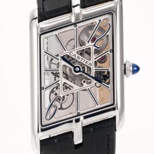 Cartier Tank WHTA0013 TW Factory Platinum Replica Watch - Best Quality Replica Watches UK Swiss Watch Brands 1:1 Replica Fake Watch