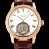 Patek Philippe Tourbillon RMS Factory Brown Strap Replica Watch - Best Quality Replica Watches UK Swiss Watch Brands 1:1 Replica Fake Watch