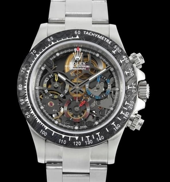 Rolex Daytona ADG Factory Carbon Fiber Bezel Replica Watch - Best Quality Replica Watches UK Swiss Watch Brands 1:1 Replica Fake Watch