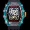 Richard Mille RM21-01 RM Factory Black Rubber Replica Watch - Best Quality Replica Watches UK Swiss Watch Brands 1:1 Replica Fake Watch