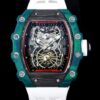 Richard Mille RM21-01 RM Factory White Rubber Replica Watch - Best Quality Replica Watches UK Swiss Watch Brands 1:1 Replica Fake Watch