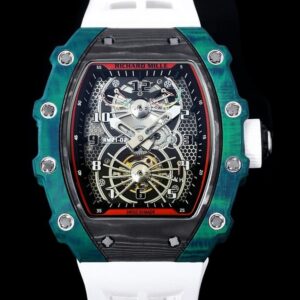 Richard Mille RM21-01 RM Factory White Rubber Replica Watch - Best Quality Replica Watches UK Swiss Watch Brands 1:1 Replica Fake Watch