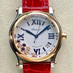 Chopard Happy Sport YF Factory Date Display Replica Watch - Best Quality Replica Watches UK Swiss Watch Brands 1:1 Replica Fake Watch