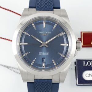 Longines Concas L3.830.4.92.9 AF Factory Rubber Strap Replica Watch - Best Quality Replica Watches UK Swiss Watch Brands 1:1 Replica Fake Watch