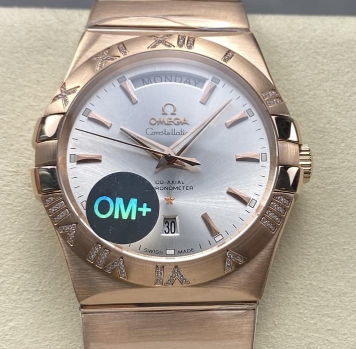 Omega Constellation 123.55.38.22.02.001 OM Factory 8612 Movement Replica Watch - Best Quality Replica Watches UK Swiss Watch Brands 1:1 Replica Fake Watch