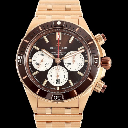 Breitling Chronomat RB0136E31Q1S1 TF Factory Rose Gold Case Replica Watch - Best Quality Replica Watches UK Swiss Watch Brands 1:1 Replica Fake Watch