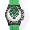 Rolex Daytona TW factory Green Strap Replica Watch - Best Quality Replica Watches UK Swiss Watch Brands 1:1 Replica Fake Watch
