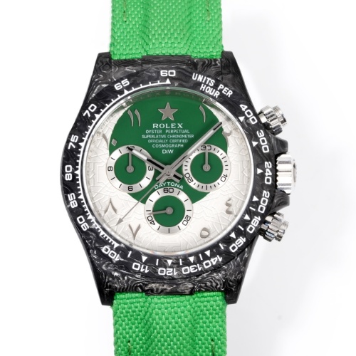 Rolex Daytona TW factory Green Strap Replica Watch - Best Quality Replica Watches UK Swiss Watch Brands 1:1 Replica Fake Watch