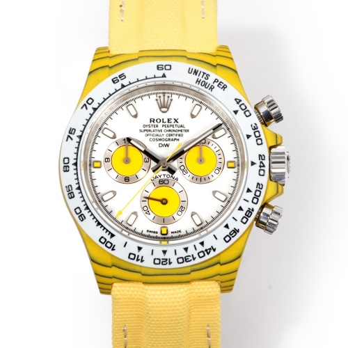 Rolex Daytona TW factory Yellow Carbon Fiber Base Cover Replica Watch - Best Quality Replica Watches UK Swiss Watch Brands 1:1 Replica Fake Watch