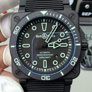 Bell & Ross Instruments BR03A-D-OL-CE-SRB M+ Factory Date Display Replica Watch - Best Quality Replica Watches UK Swiss Watch Brands 1:1 Replica Fake Watch