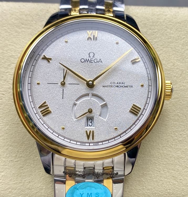 Omega De Ville 434.20.41.21.02.001 YMS Factory Power Reserve Display Replica Watch - Best Quality Replica Watches UK Swiss Watch Brands 1:1 Replica Fake Watch