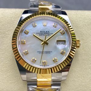 Rolex Datejust m126333-0017 AR Factory Date Display Replica Watch - Best Quality Replica Watches UK Swiss Watch Brands 1:1 Replica Fake Watch