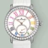 Blancpain Ladybird 3661A-1954-55B V+ Factory White Strap Replica Watch - Best Quality Replica Watches UK Swiss Watch Brands 1:1 Replica Fake Watch
