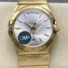 Omega Constellation 123.50.38.22.02.002 OM Factory Transparent Back Replica Watch - Best Quality Replica Watches UK Swiss Watch Brands 1:1 Replica Fake Watch
