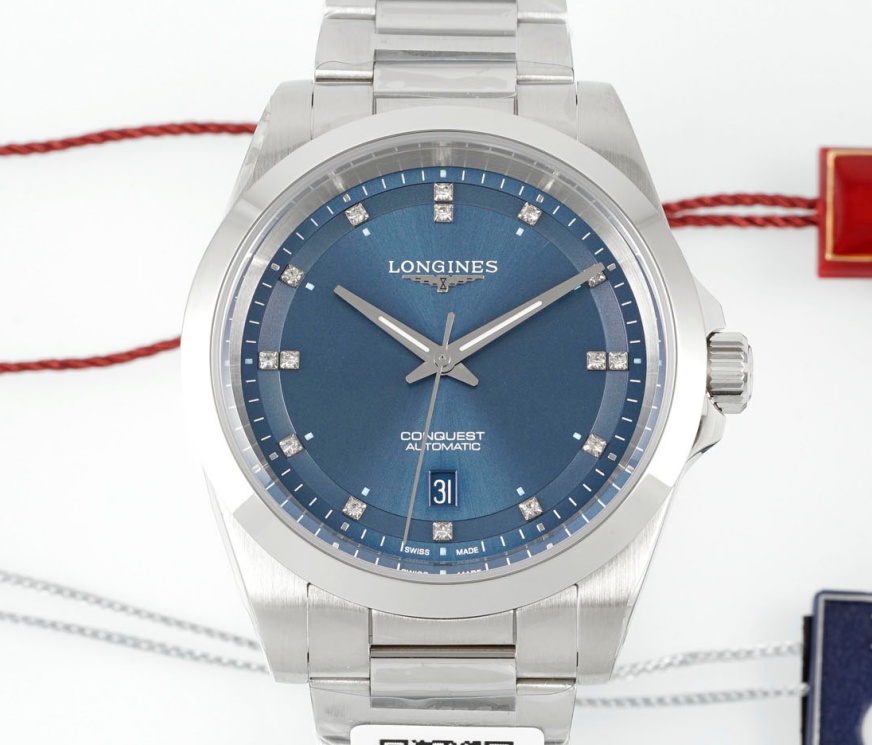 Longines Concas L3.830.4.97.6 AF Factory Date Display Replica Watch - Best Quality Replica Watches UK Swiss Watch Brands 1:1 Replica Fake Watch