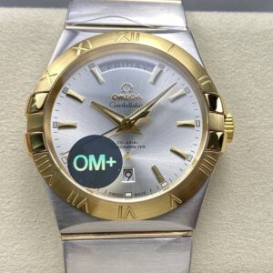 Omega Constellation 123.20.38.22.02.002 OM Factory Calendar Window Replica Watch - Best Quality Replica Watches UK Swiss Watch Brands 1:1 Replica Fake Watch