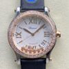 Chopard Happy Sport 278559-6003 YF Factory Rose Gold Bezel Replica Watch - Best Quality Replica Watches UK Swiss Watch Brands 1:1 Replica Fake Watch