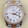 Rolex Datejust m126281rbr-0003 GM Factory Rose Gold Bezel Replica Watch - Best Quality Replica Watches UK Swiss Watch Brands 1:1 Replica Fake Watch