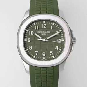Patek Philippe Aquanaut 5168G-010 APW Factory Date Display Replica Watch - Best Quality Replica Watches UK Swiss Watch Brands 1:1 Replica Fake Watch
