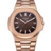 Patek Philippe Nautilus 5711-1R-001 BB Factory Rose Gold Strap Replica Watch - Best Quality Replica Watches UK Swiss Watch Brands 1:1 Replica Fake Watch