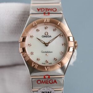 Omega Constellation 131.20.28.60.55.001 TW Factory Rose Gold Bezel Replica Watch - Best Quality Replica Watches UK Swiss Watch Brands 1:1 Replica Fake Watch