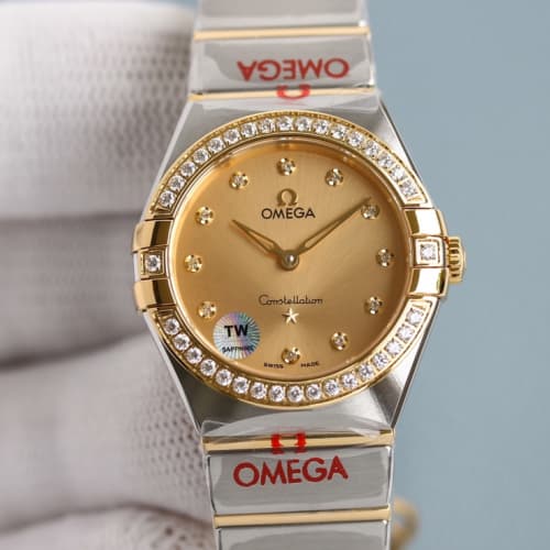 Omega Constellation 131.25.28.60.58.001 TW Factory Stainless Steel Buckle Replica Watch - Best Quality Replica Watches UK Swiss Watch Brands 1:1 Replica Fake Watch