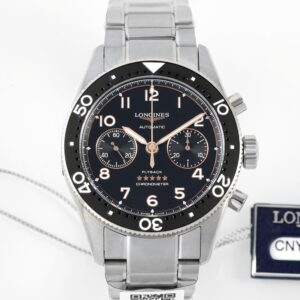 Longines Spirit L3.821.4.53.6 AF Factory Antimagnetic Replica Watch - Best Quality Replica Watches UK Swiss Watch Brands 1:1 Replica Fake Watch